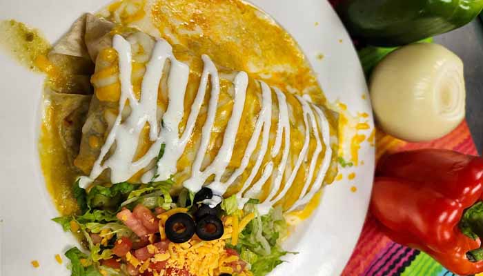 Mexican Burrito from Popps Place